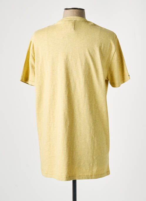 T-shirt jaune SUPERDRY pour homme