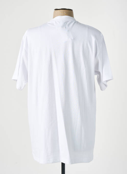 T-shirt blanc HUMAN WITH ATTITUDE pour homme