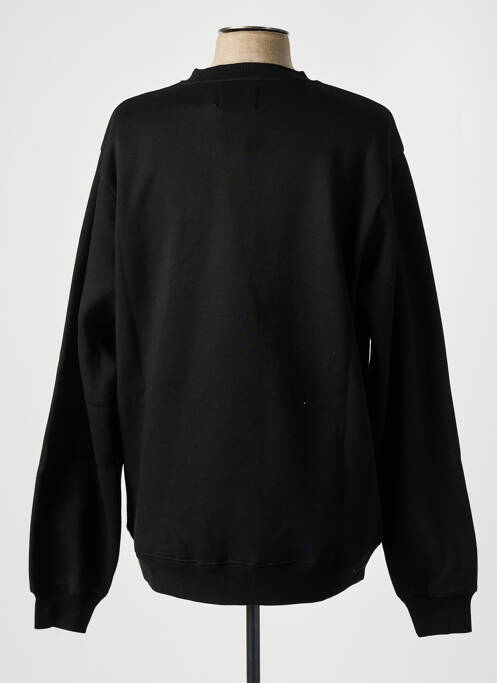 Sweat-shirt noir HUMAN WITH ATTITUDE homme