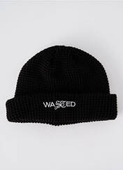 Bonnet noir WASTED PARIS pour homme seconde vue