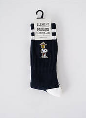 Chaussettes bleu ELEMENT pour homme seconde vue