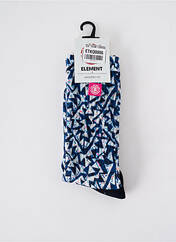 Chaussettes bleu ELEMENT pour homme seconde vue