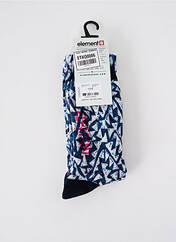 Chaussettes bleu ELEMENT pour homme seconde vue