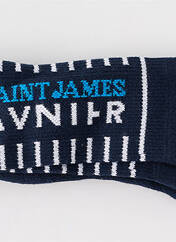 Chaussettes bleu AVNIER pour homme seconde vue