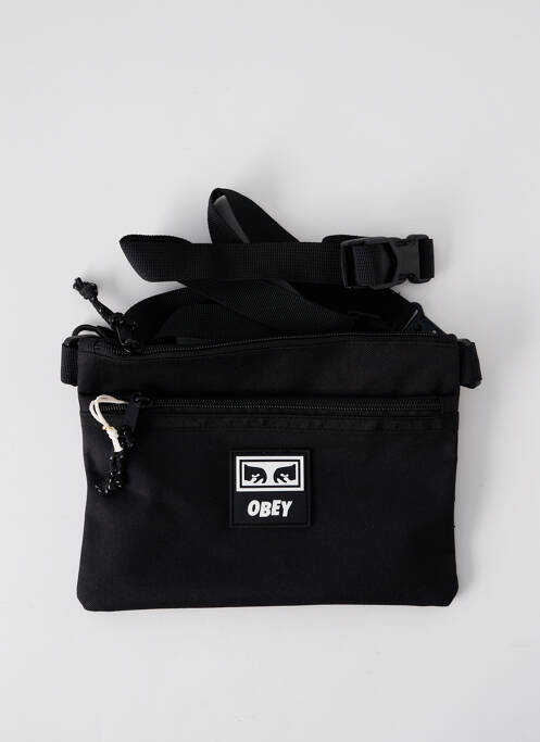 Sac noir OBEY pour homme