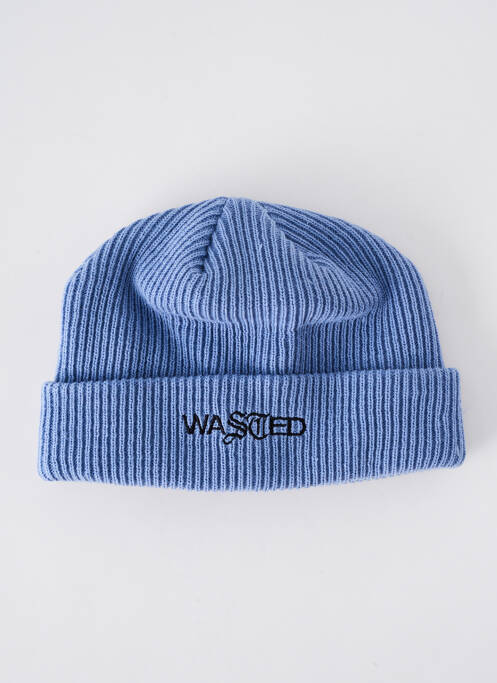 Bonnet bleu WASTED PARIS pour homme