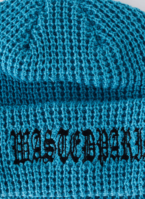 Bonnet bleu WASTED PARIS pour homme