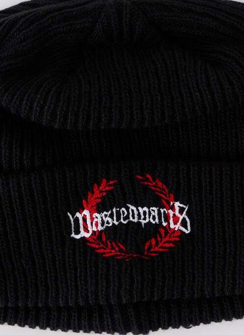 Bonnet noir WASTED PARIS pour homme