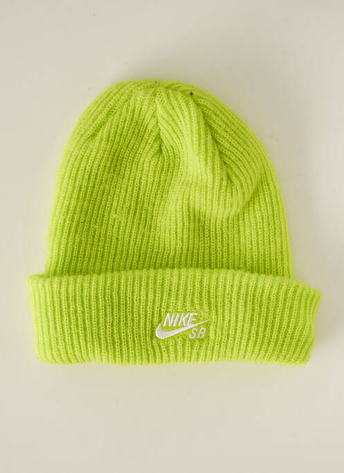 Bonnet vert NIKE pour homme