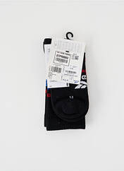 Chaussettes noir REEBOK pour homme seconde vue