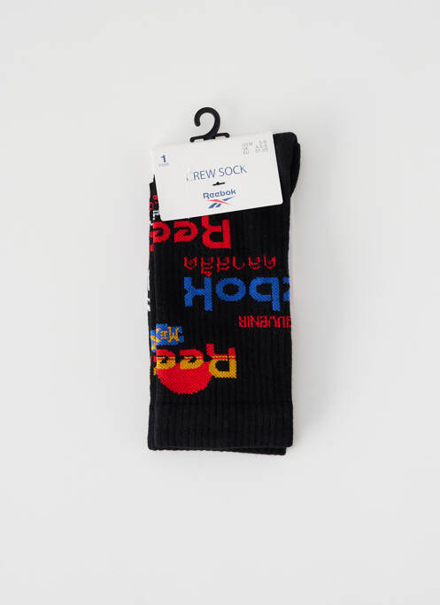 Chaussettes noir REEBOK pour homme