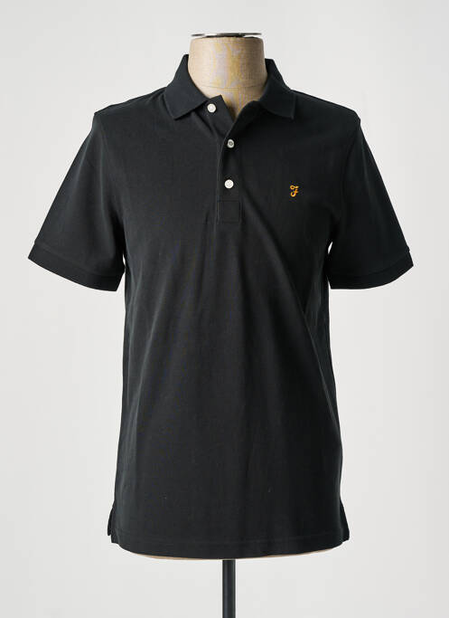 Polo noir FARAH pour homme