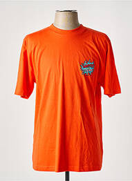 T-shirt orange WASTED PARIS homme