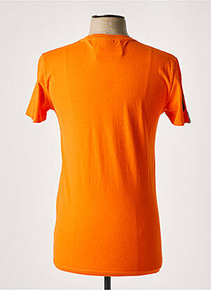 T-shirt orange SUPERDRY homme