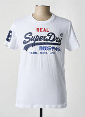 T-shirt blanc SUPERDRY pour homme seconde vue