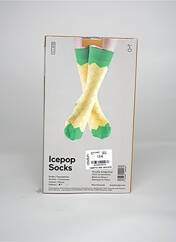 Chaussettes jaune DOIY pour unisexe seconde vue