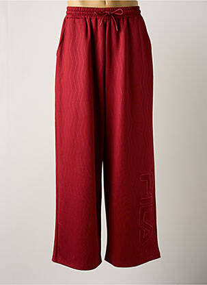 Jeans coupe droite rouge FILA homme