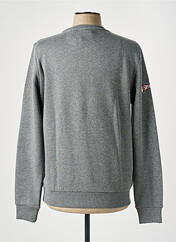 Sweat-shirt gris SUPERDRY pour homme seconde vue