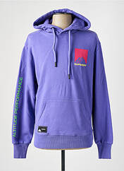 Sweat-shirt violet SUPERDRY pour homme seconde vue