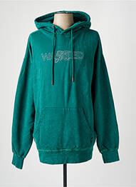 Sweat-shirt vert WASTED PARIS homme