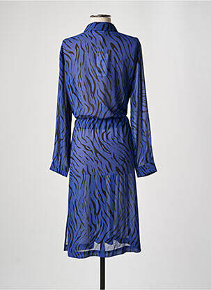 Robe mi-longue bleu GRACE & MILA femme