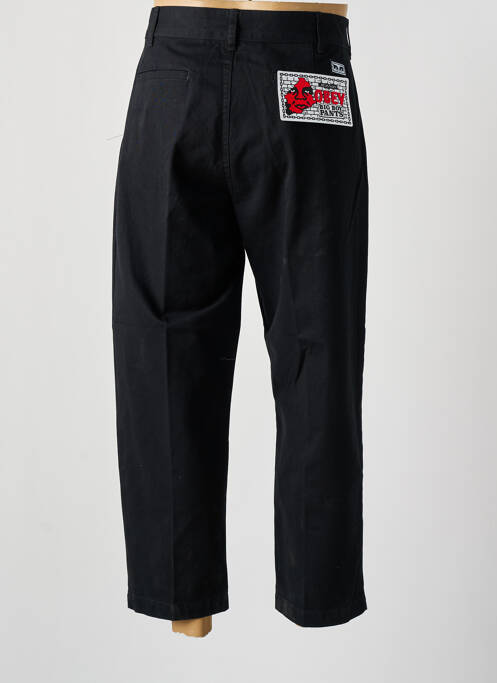 Pantalon chino noir OBEY homme