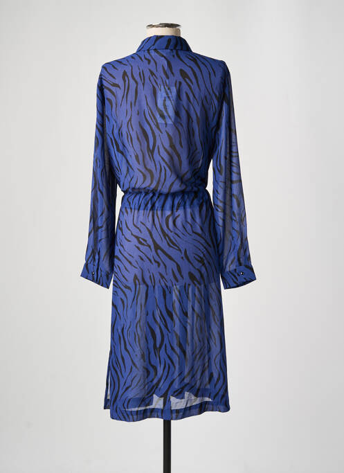 Robe mi-longue bleu GRACE & MILA pour femme