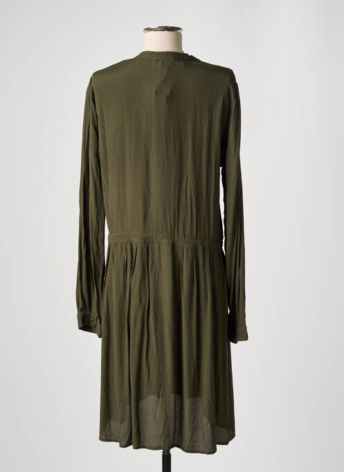 Robe mi-longue kaki GRACE & MILA pour femme