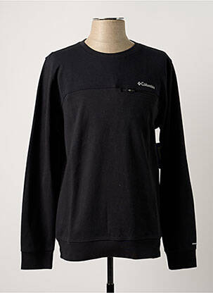 Sweat-shirt noir COLUMBIA pour homme