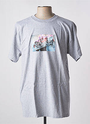 T-shirt gris OBEY homme