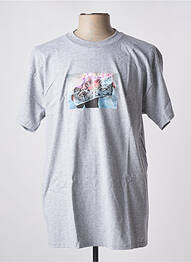 T-shirt gris OBEY homme