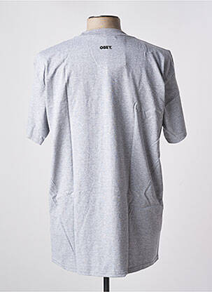 T-shirt gris OBEY homme