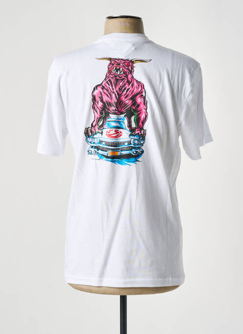 T-shirt blanc ELEMENT pour homme