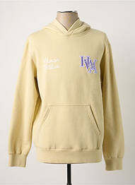 Sweat-shirt beige HUMAN WITH ATTITUDE homme