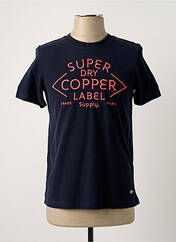 T-shirt bleu SUPERDRY pour femme seconde vue