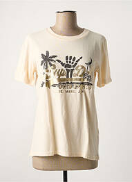 T-shirt blanc SUPERDRY femme