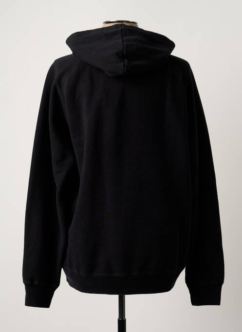 Sweat-shirt noir HUMAN WITH ATTITUDE pour homme