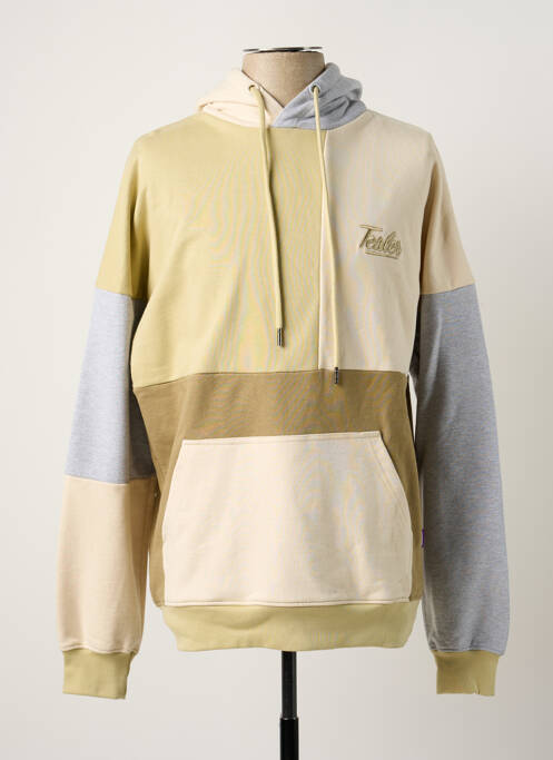 Sweat-shirt beige TEALER pour homme