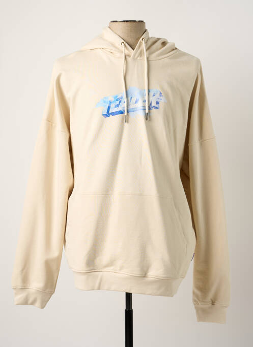 Sweat-shirt beige TEALER pour homme