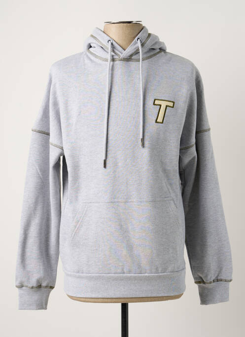 Sweat-shirt gris TEALER pour homme