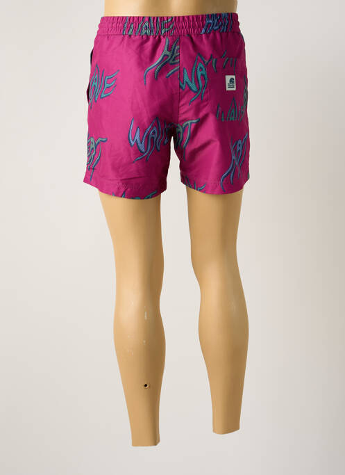 Short de bain violet CARHARTT pour homme