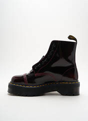 Bottines/Boots rouge DR MARTENS pour femme seconde vue