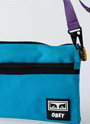 Sac bleu OBEY pour homme seconde vue