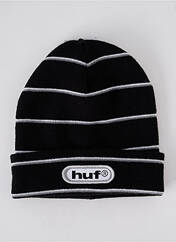 Bonnet noir HUF pour unisexe seconde vue