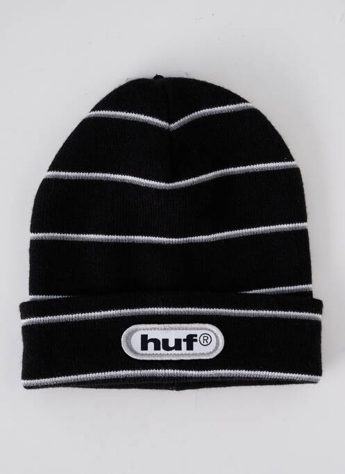 Bonnet noir HUF pour unisexe