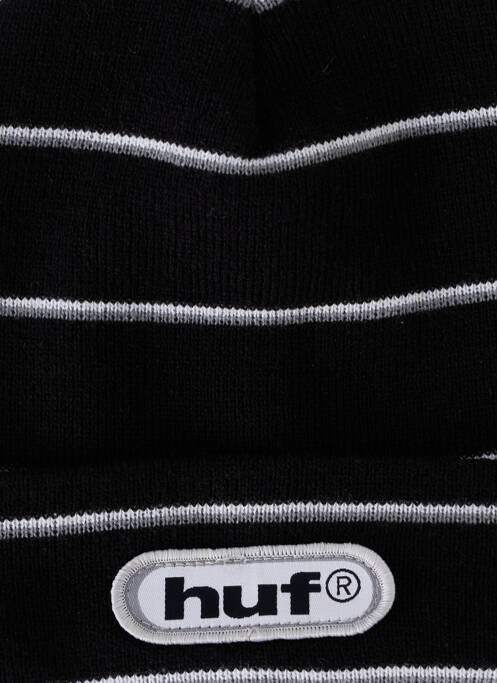 Bonnet noir HUF pour unisexe