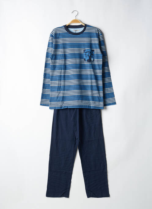 Pyjama bleu marine MARINER pour homme