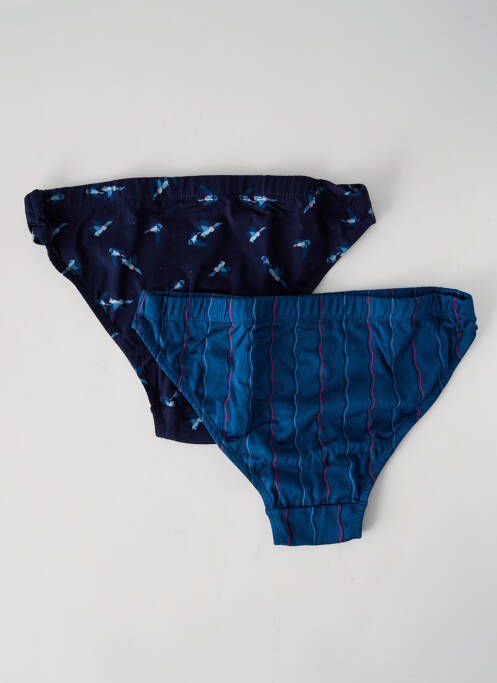 Slip bleu MARINER pour homme