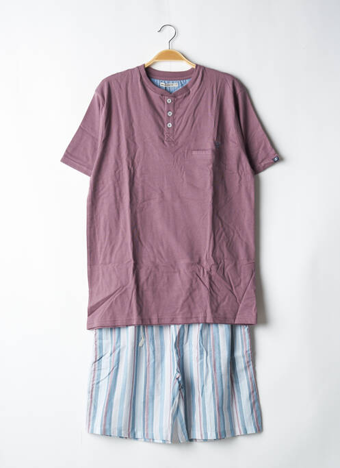 Pyjama violet MARINER pour homme