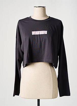 Top gris NOISY MAY femme